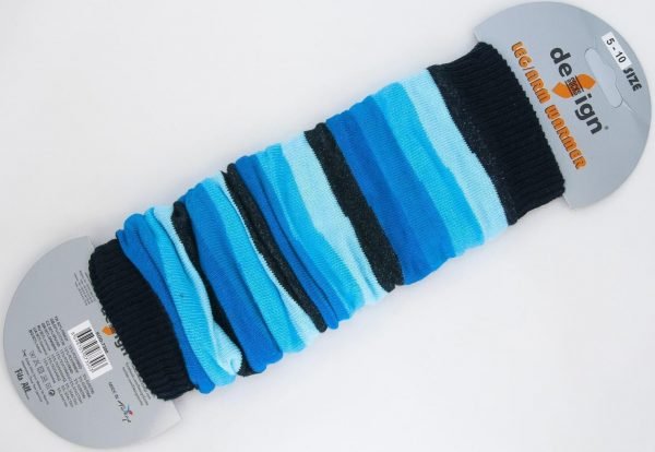 teplé návleky design socks modré
